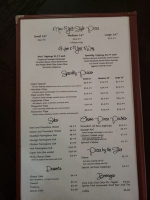 Menu photo 7 Napoli's Rowlett Rowlett, TX