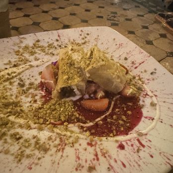 Urban Fraiche Restaurant - The baklava dessert ! - Mediterranean Near Me - Phoenix, Arizona