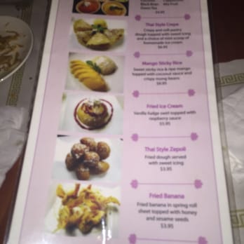Frankly Thai - Dessert menu - Thai Near Me - Franklin Square, New York
