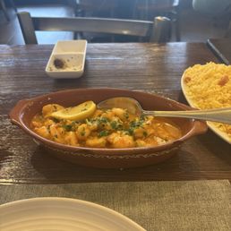 Shrimp in Garlic Sauce