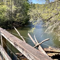 Tocca River Swinging Bridge