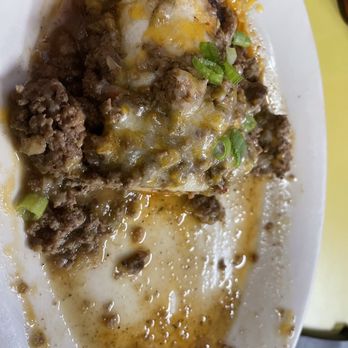 Voleo's Seafood Restaurant - 1/2 crawfish enchilada - Seafood Near Me - Westwego, Louisiana
