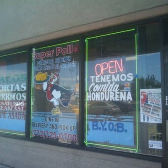 Super Pollo Restaurant - Such a simple storefront for such great food. - Honduran Near Me - Chicago, Illinois