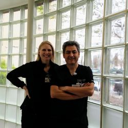 Santa Rosa Radiology Medical Breast Imaging Center - Alex (R) the radiologist assistant Sheri (L) the CT Tech