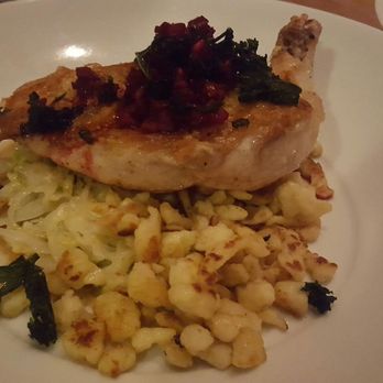 Duo Restaurant - Chicken dish. - New American Near Me - Denver, Colorado