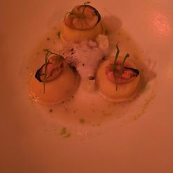 Glicine - Mussel ravioli