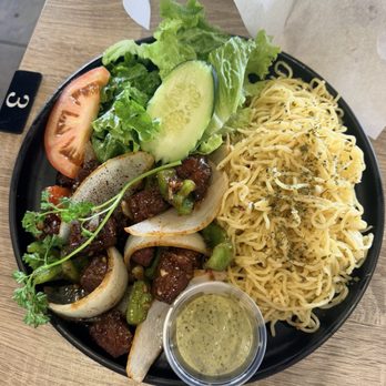 Sip Restaurant & Coffee - garlic noodle with stir fried wagyu beef - Coffee & Tea Near Me - Westminster, California Sip Restaurant & Coffee - garlic noodle with stir fried wagyu beef - Coffee & Tea Near Me - Westminster, California