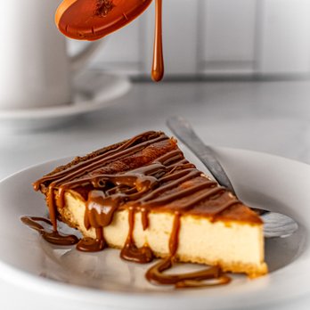 Birrieria Landeros - Mexican Cheesecake, drizzled with dulce de leche - Mexican Near Me - Duluth, Georgia Birrieria Landeros - Mexican Cheesecake, drizzled with dulce de leche - Mexican Near Me - Duluth, Georgia