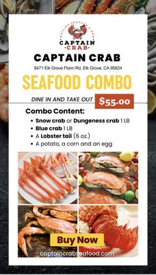 Captain Crab Seafood Restaurant - Elk Grove by null