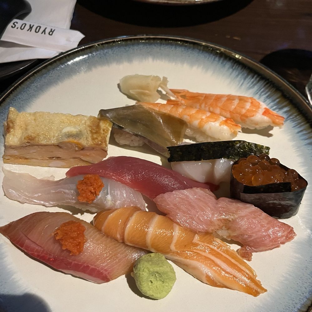 Ryoko's - Nigiri Sushi Dinner - Sushi Bars Near Me - San Francisco, California Ryoko's - Nigiri Sushi Dinner - Sushi Bars Near Me - San Francisco, California