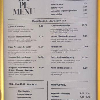 Kape Roasters - Menu - Coffee Roasteries Near Me - Laguna Niguel, California
