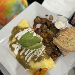 Tri Tip Steak & Chorizo Omelette
