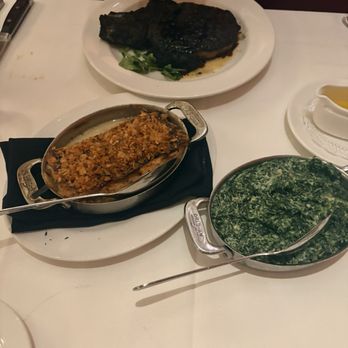 The Capital Grille - Au gratin potatoes and creamed spinach - Steakhouses Near Me - Parsippany, New Jersey The Capital Grille - Au gratin potatoes and creamed spinach - Steakhouses Near Me - Parsippany, New Jersey