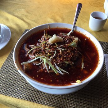 Shining Rainbow Restaurant - Spicy beef soup! - Dim Sum Near Me - Albany, New York