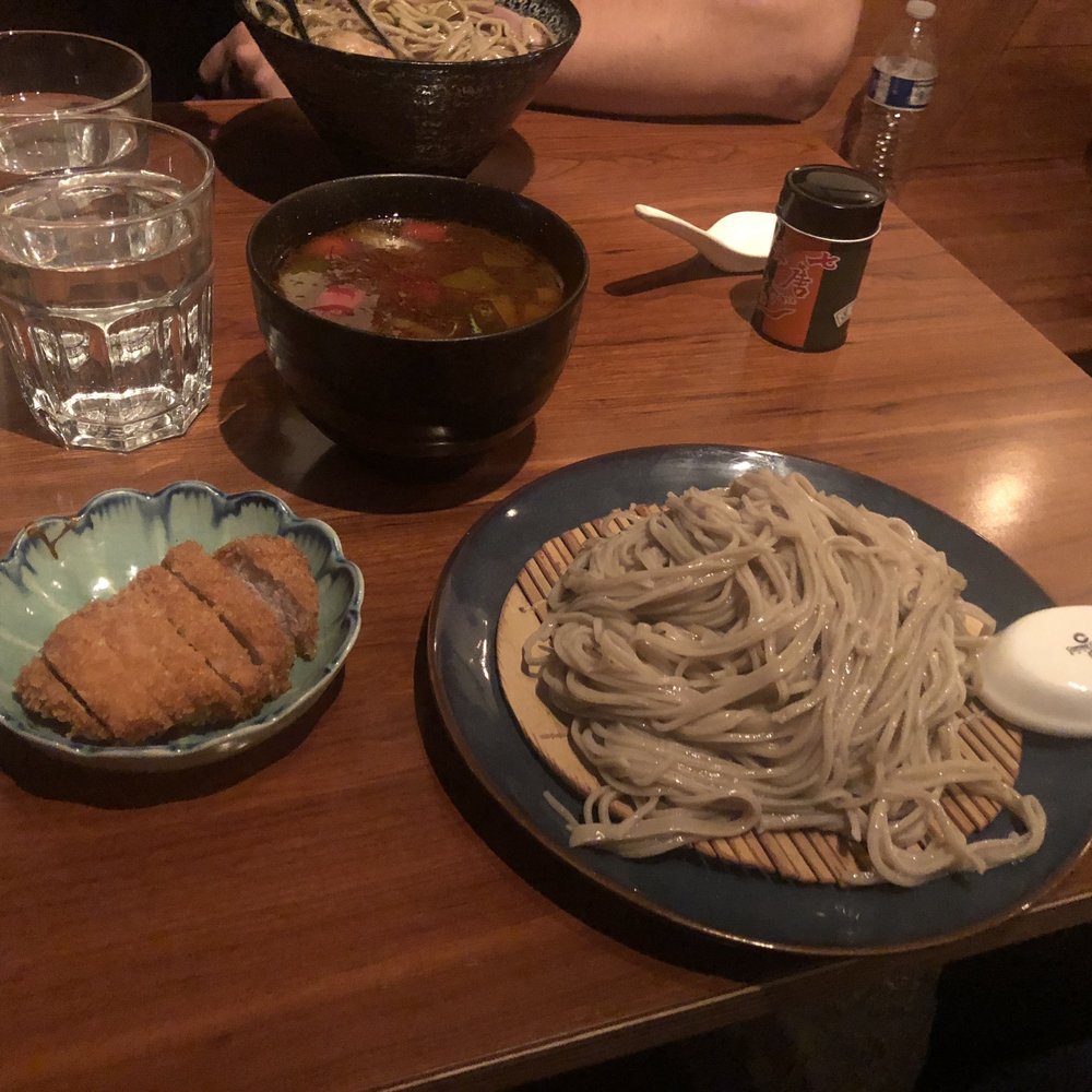 Kamonegi - Karee [Seiro or Nanban] - Japanese Vegetable Curry, Leek, Mozzarella with added Pork Katsu - Japanese Near Me - Seattle, Washington