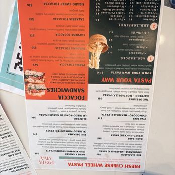 Pasta Viva - Menu - Italian Near Me - Irvine, California