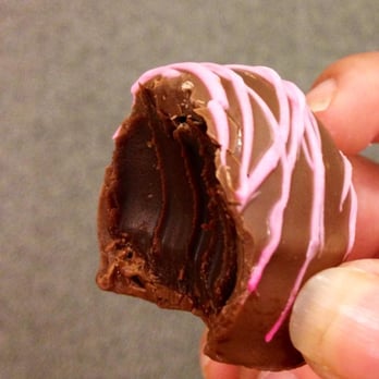Rocky Mountain Chocolate Factory - Black Cherry truffle, very low end grocery store quality :( - Chocolatiers & Shops Near Me - Brea, California