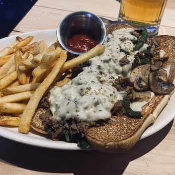 Twin Peaks - Philly Cheesesteak - New American Near Me - Reno, Nevada