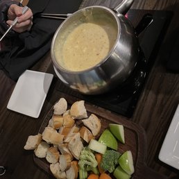 Vegan Cheese Fondue