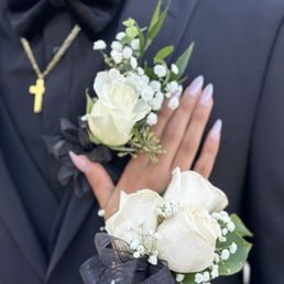 Corsage and Boutonnière