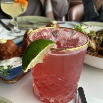 Magnolia House - Mexican firing squad - Reposado Teguila, Grenadine, Lime Angostura, Soda Water - Cocktail Bars Near Me - Pasadena, California