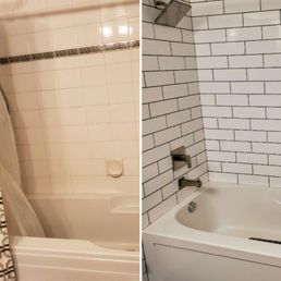 He is a before and after Job that John did for me . Very clean work . He is a before and after Job that John did for me . Very clean work .