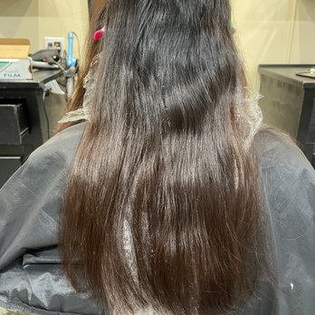 Spoleti Salon - Before - Blow Dry/Out Services Near Me - Austin, Texas