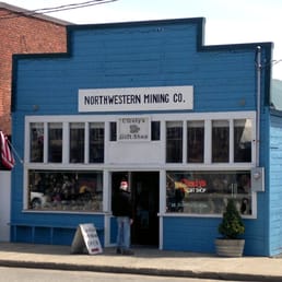 Storefront (note Dr. Joel Fleischman painted on the window)