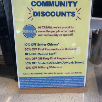 Cream - Ice Cream & Frozen Yogurt Near Me - Fresno, California