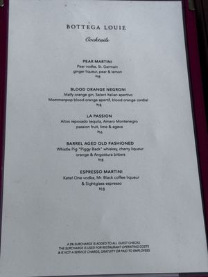 Menu photo 5 Bottega Louie Los Angeles, CA