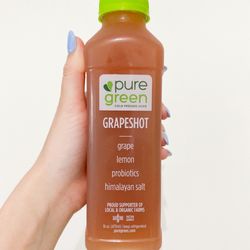Pure Green - Grapeshot, Cold Pressed Juice (Probiotic Booster)