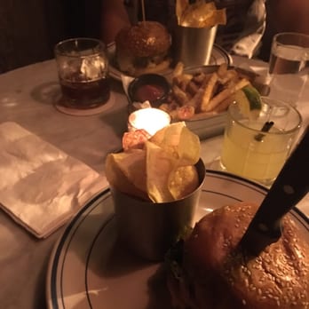 Dullboy - The "big smack" burger, home made potato chips, dullboy fries, and bone marrow burger - Cocktail Bars Near Me - Jersey City, New Jersey Dullboy - The "big smack" burger, home made potato chips, dullboy fries, and bone marrow burger - Cocktail Bars Near Me - Jersey City, New Jersey