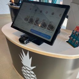 Kiosk to place order Kiosk to place order