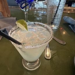 Platinum margarita on the rocks