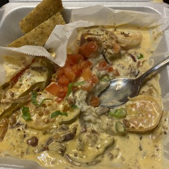 Sunrise Bistro - 3meat shrimp and grits to go - American Near Me - Summerville, South Carolina Sunrise Bistro - 3meat shrimp and grits to go - American Near Me - Summerville, South Carolina