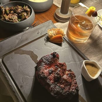 COA - Steak was a little dry and flavor lacked. Brussels sprouts and Yukon mash was good. - Caribbean Near Me - Dorado, Puerto Rico