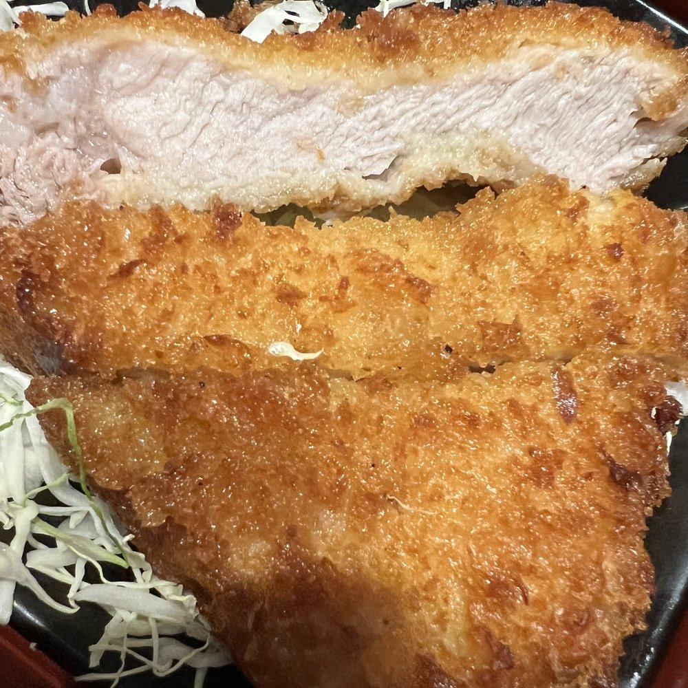 Gyotaku - I wish you could see how moist the chicken was, and how crispy yet flaky the breading/panko? was....! - Japanese Near Me - Honolulu, Hawaii Gyotaku - I wish you could see how moist the chicken was, and how crispy yet flaky the breading/panko? was....! - Japanese Near Me - Honolulu, Hawaii