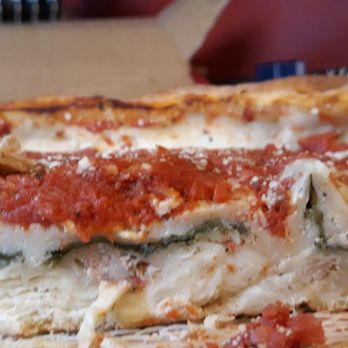 Nancy's Pizza - This is what corporate considers "DOUBLE SPINACH", per their email addressing my complaint! - Pizza Near Me - Bolingbrook, Illinois