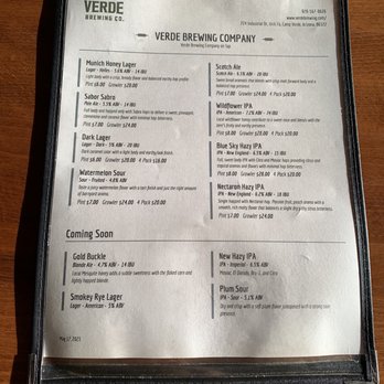 Verde Brewing Company - Bier me - Breweries Near Me - Camp Verde, Arizona Verde Brewing Company - Bier me - Breweries Near Me - Camp Verde, Arizona