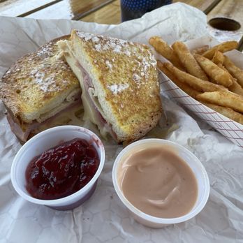 ScallyWag Grill - Monte Cristo ($12) - only a single-decker - Breakfast & Brunch Near Me - Eden, Utah