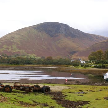 Lochranza Castle - View from Lochranza Castle, Lochranza, Isle of Arran, Scotland - Castles Near Me