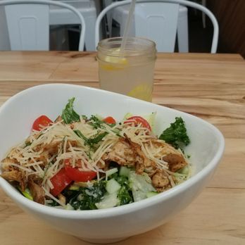 Proposition Chicken - Salad with flipped chicken. Lemonade. - Chicken Shop Near Me - Oakland, California