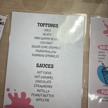 Local Scoop - Menu - Ice Cream & Frozen Yogurt Near Me - Mammoth Lakes, California