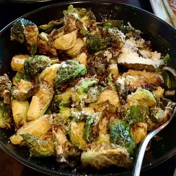 One Dine - Fried Brussels Sprouts starter tossed with lemon & Parmesan was just absolutely Excellent!! Favorite bite of the night. $14 5* - New American Near Me - New York, New York One Dine - Fried Brussels Sprouts starter tossed with lemon & Parmesan was just absolutely Excellent!! Favorite bite of the night. $14 5* - New American Near Me - New York, New York