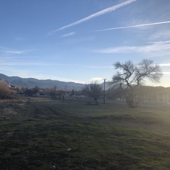 Golden Hills Nature Park - Looking from nature park at Woodford Tehachapi Road - Hiking Near Me - Tehachapi, California