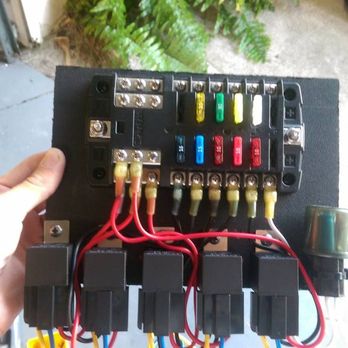 Acidic Audio Installations - custom built fuse panel for custom cj7 - Car Stereo Installation Near Me - Sarasota, Florida Acidic Audio Installations - custom built fuse panel for custom cj7 - Car Stereo Installation Near Me - Sarasota, Florida