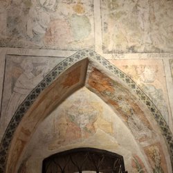Urgeschichtliches Museum Blaubeuren - Wandmalerei in der Kapelle