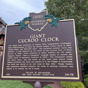 Worlds Largest Cuckoo Clock - Landmarks & Historical Buildings Near Me - Sugarcreek, Ohio