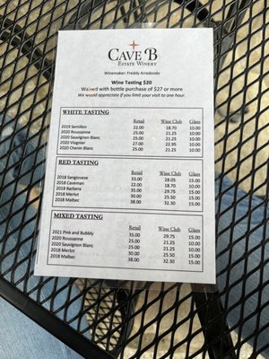 Cave B Estate Winery-Woodinville tasting room by null