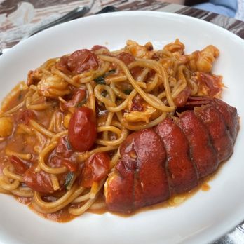 Cecconi's Miami Beach - Spaghetti, Maine Lobster, Chili & Basil - Italian Near Me - Miami Beach, Florida Cecconi's Miami Beach - Spaghetti, Maine Lobster, Chili & Basil - Italian Near Me - Miami Beach, Florida